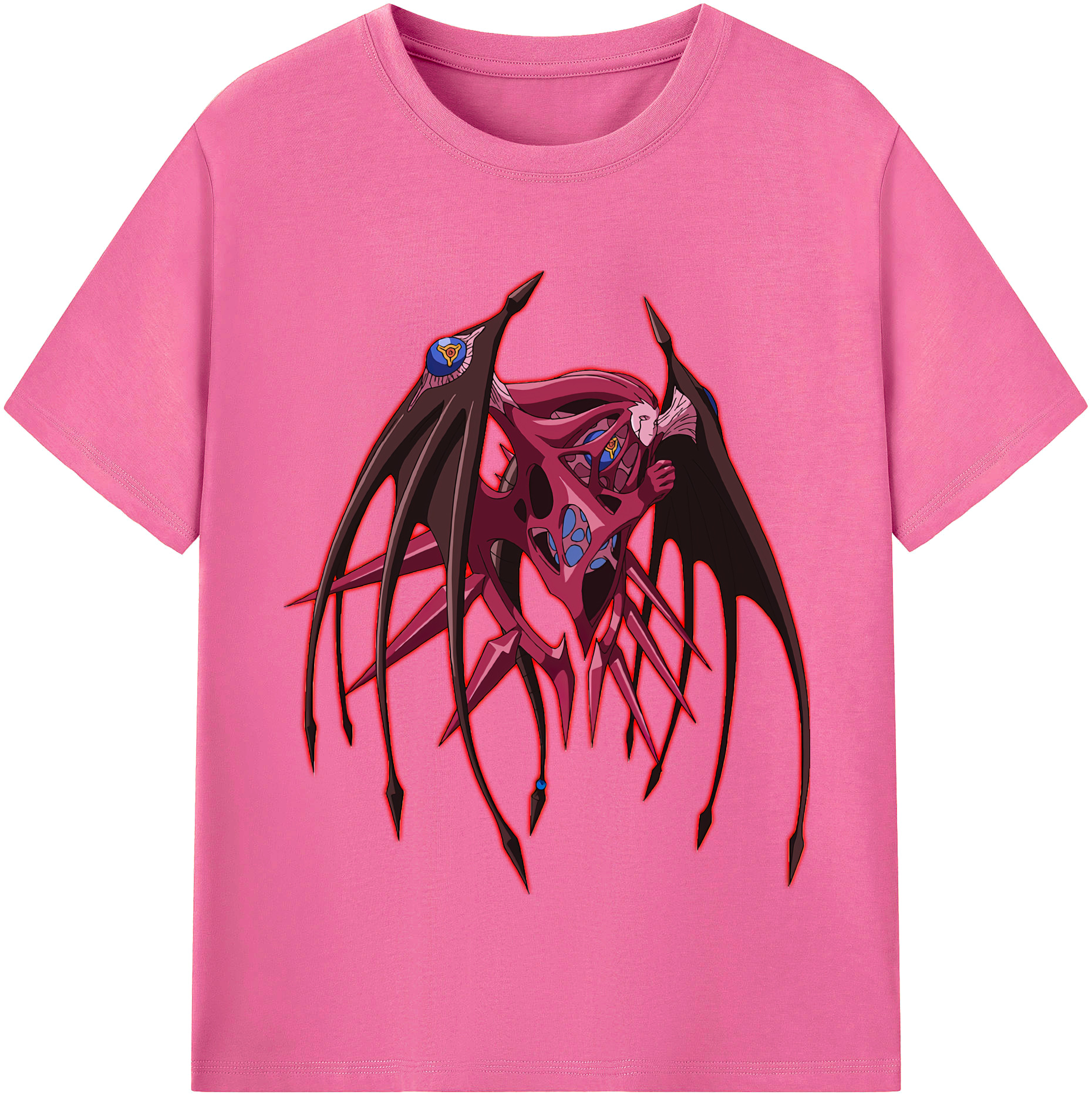 （画像用） 遊☆戯☆王 Yu-Gi-Oh! レディースカジュアルプリントTシャツ（綿100％）